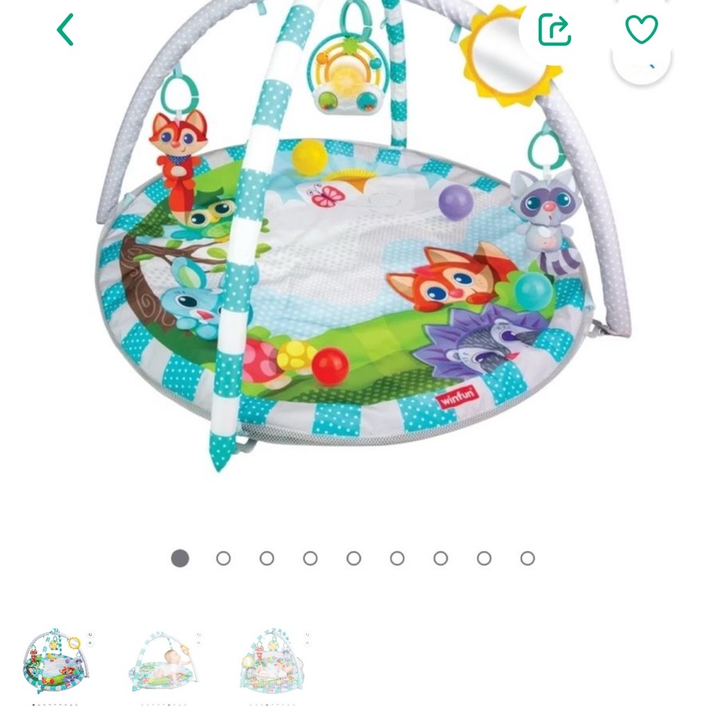 Winfun play Colorful Baby Play Gym
